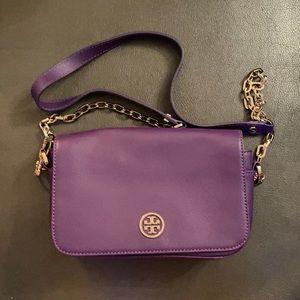Purple Tory Burch Bag